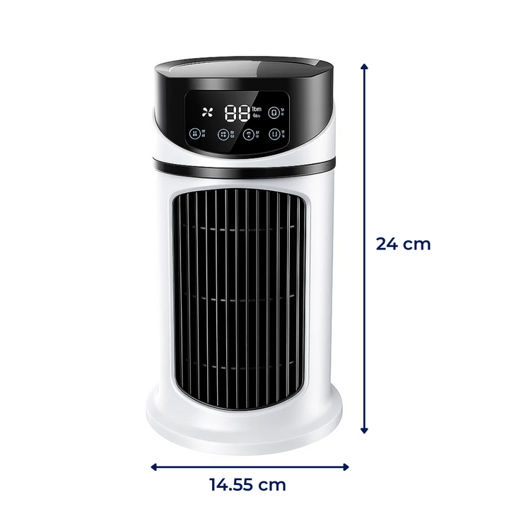 Rask kjøling – USB 5V – 300ML vanntank – Stille drift for kontor- og hjemmebruk Skanto