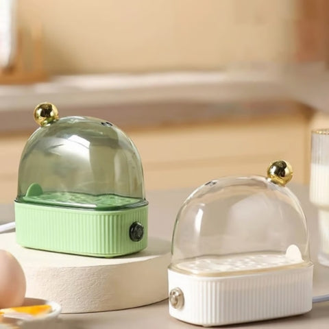 KookNest Mini Egg Cooker – Automatisk Elektrisk Eggkoker for 2 Egg | Skanto