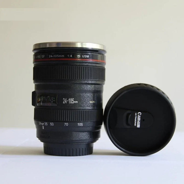 Kreativ Kamera Linse Kaffe Te Krus 300 ML Skanto