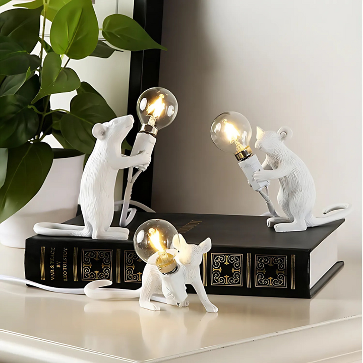 Skanto | Doctor Mousey – Original Designer Muse Lampe for Bord eller Hylle