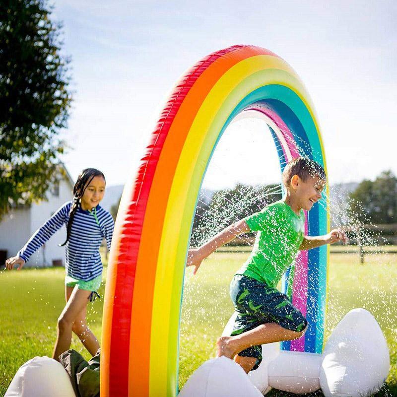 Rainbow Spray Bow Inflatable | Skanto