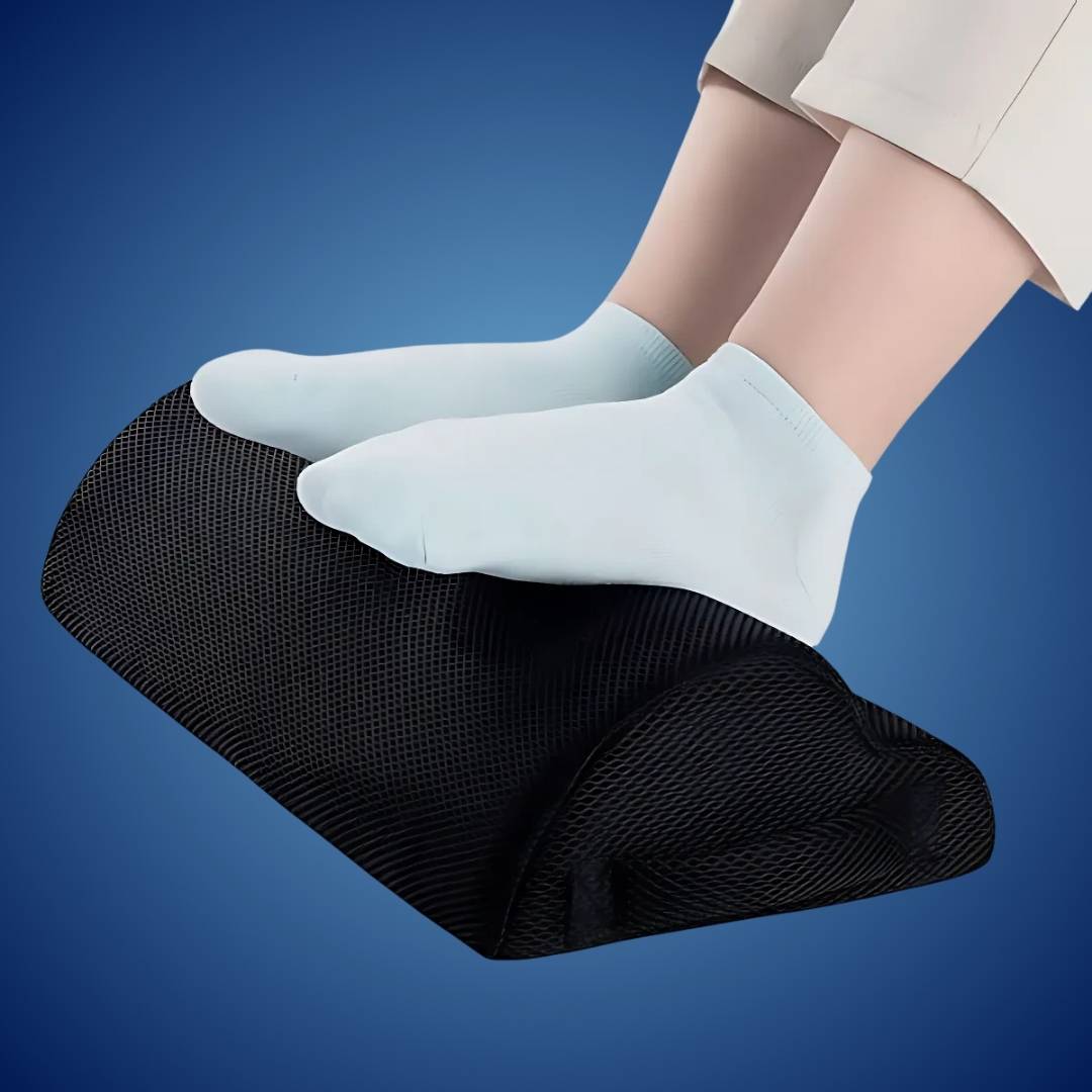 ErgoLift Comfort Fotstøttepute | Ergonomisk Støtte - Forbedret Sirkulasjon - Lindre Ryggen - Forbedret Holdning - hjemme eller på kontoret Skanto