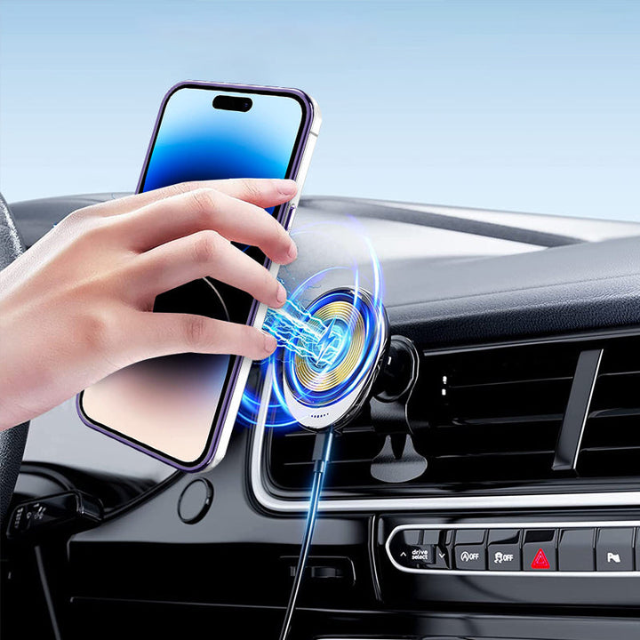 Skanto | Magnetisk Glitterdeksel med Usynlig Stativ for iPhone