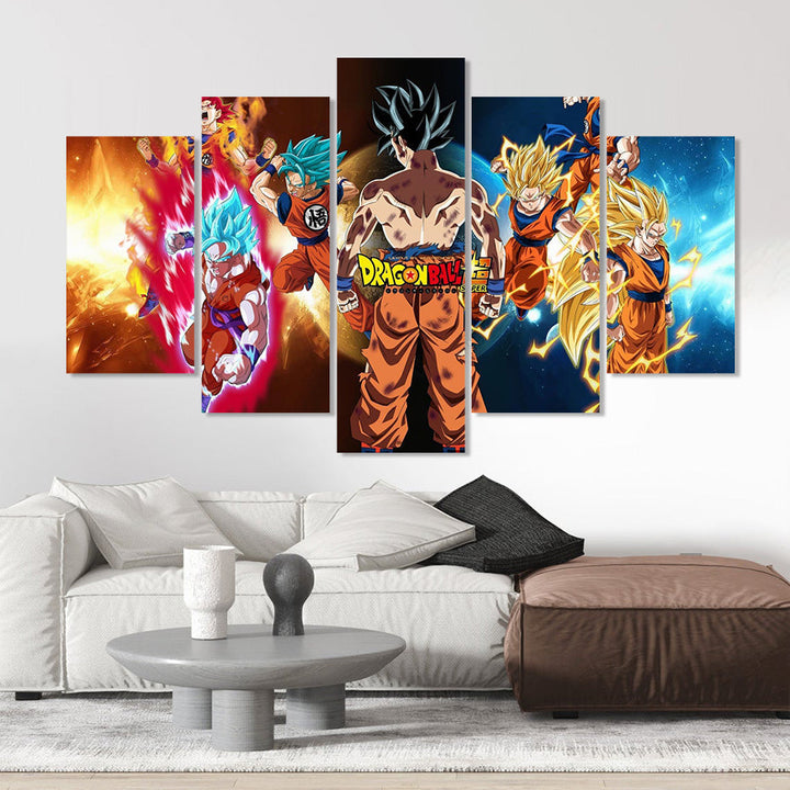 Dragon Ball Z - Lærred Veggkunst Maleri