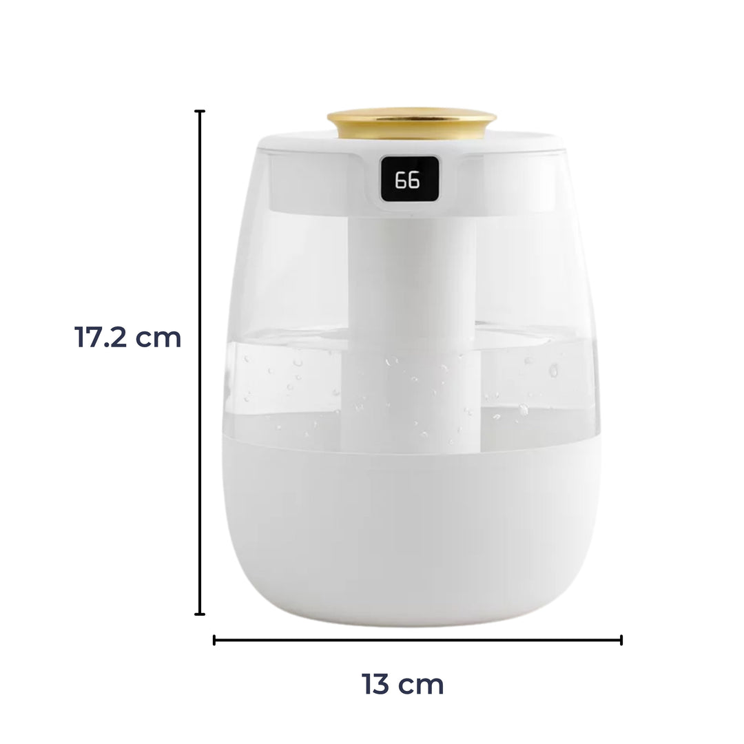 Stille Nattlysmodus – 1300 ml Tank – Tørr Luftlindring for Soverom & Barnerom Skanto