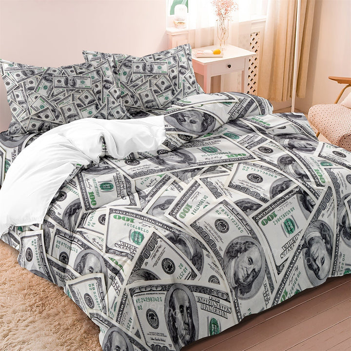 Skanto | RichRush - Gold Dollar Sengesett for Barn