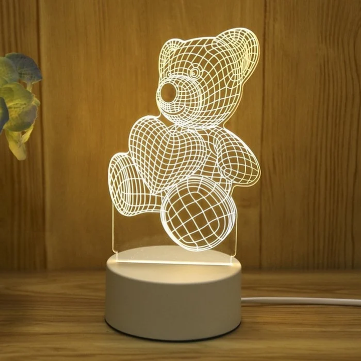3D Nattlys Usb Skanto