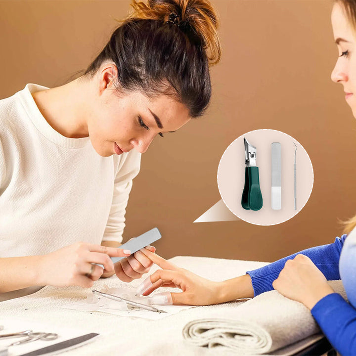 Skanto | Tre sett med nebbfasede negleklippere