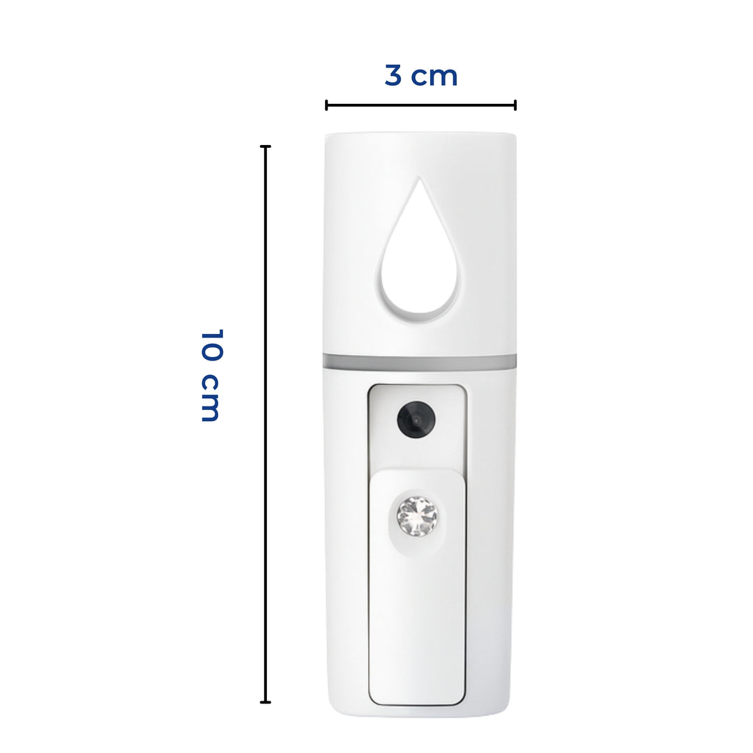 Dyp Hydrering Nano Mist – USB-ladbar Håndholdt – Reiseliv & Hjemmeskincare Skanto