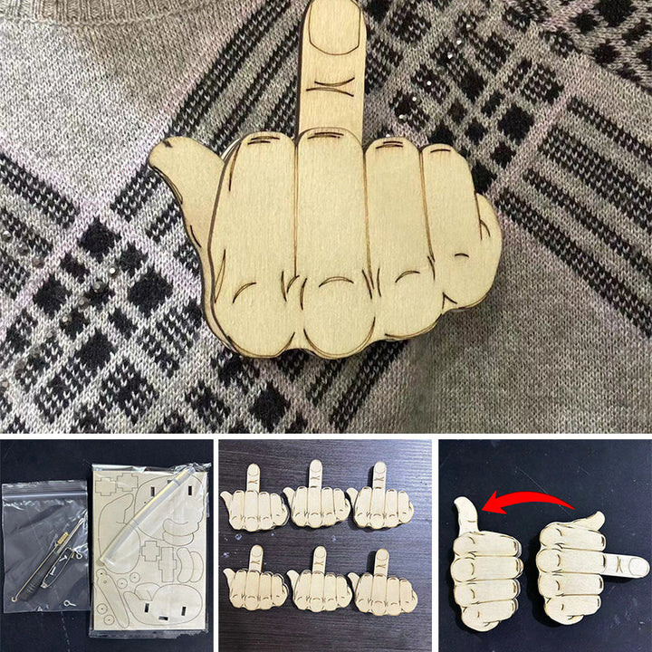 Skanto | Mid finger nål materiale pakke