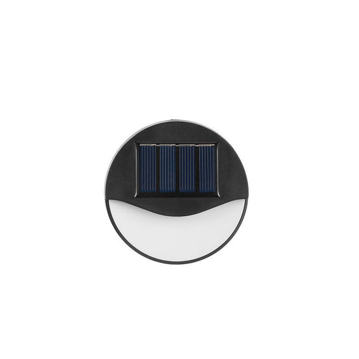 Utendørs solarmodul rund firkantet LED vanntett patio trappelys | Skanto