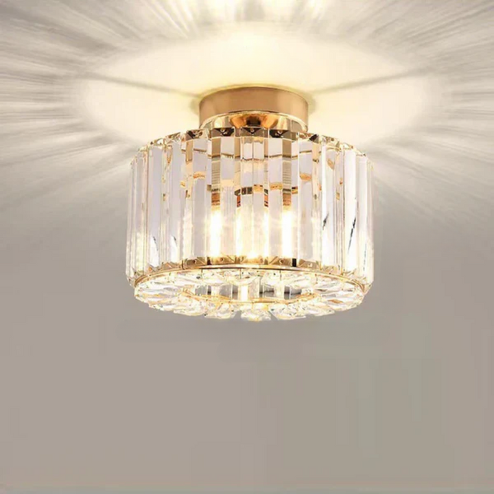 Skanto | GlimmerLux – Blændende Taklampe med Glitrende Krystaller