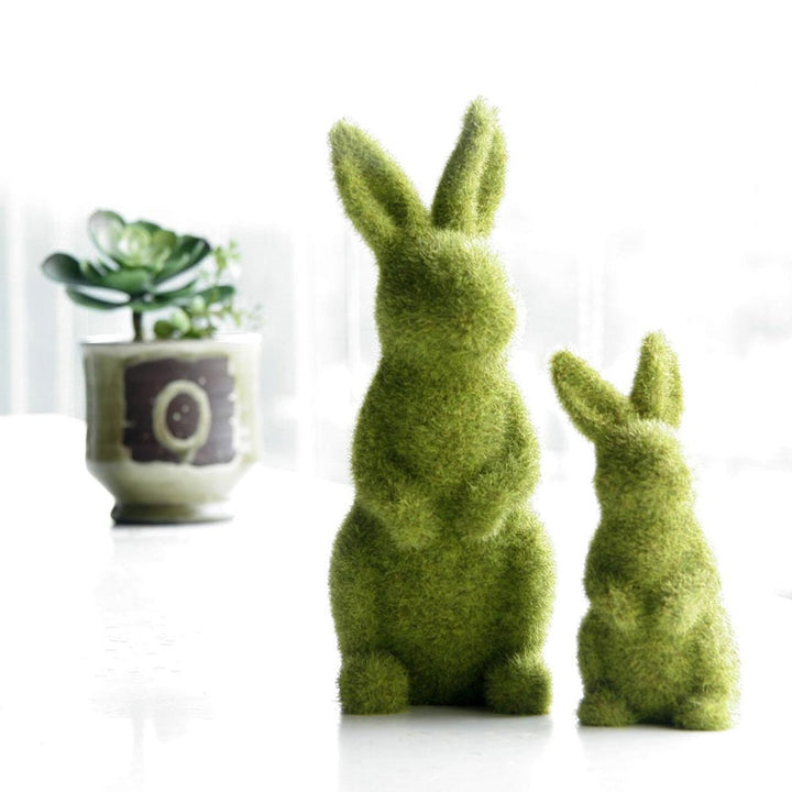 Skanto | Simulert Flocking Kanin Ornament