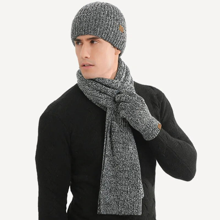 ArcticStyle – Trendy Vintersett med Lue og Vanter Skanto