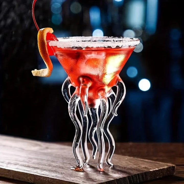 Unik, blekksprut-inspirert cocktailglass Skanto