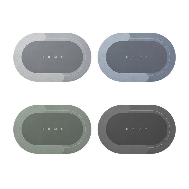 Skanto | Absorberende Mikrofiber Bade matte | Hurtigtørkende Myk Badegulvmatte for Dusj & Bad Bruk