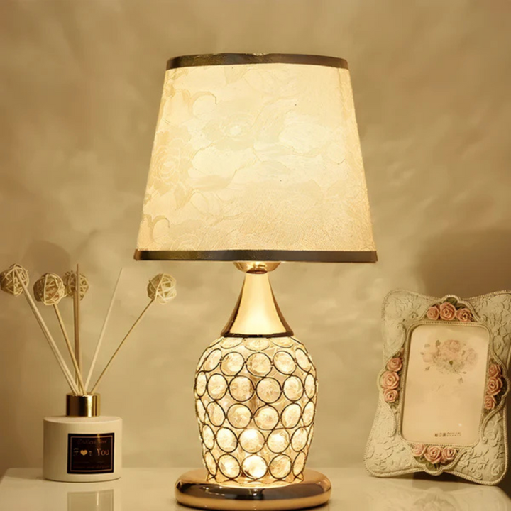 Skanto | Luksus LED Bordlampe Med Krysantemum Glød