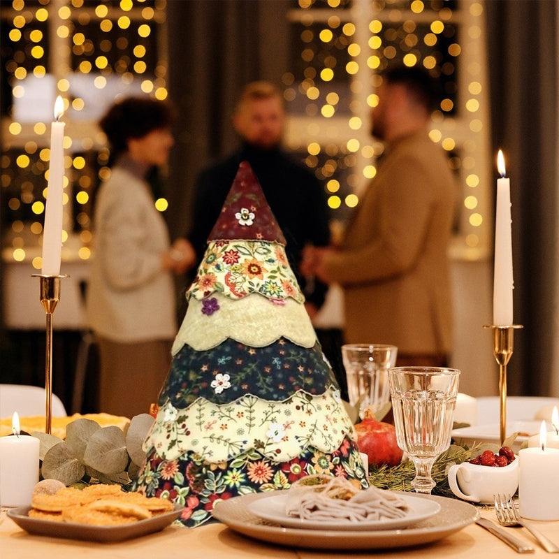 Skanto | Håndlaget juletre quiltesett