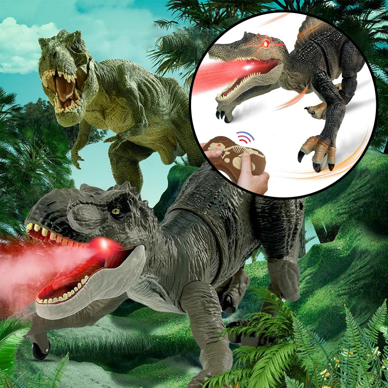 Skanto | Dinosaur med tåke funksjon – Brøl, bevegelse og realistisk handling