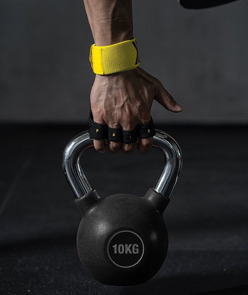 Skanto | GripFit Håndledds Hansker - Non-Slip, Anti-Calus Pull-Up Håndtak