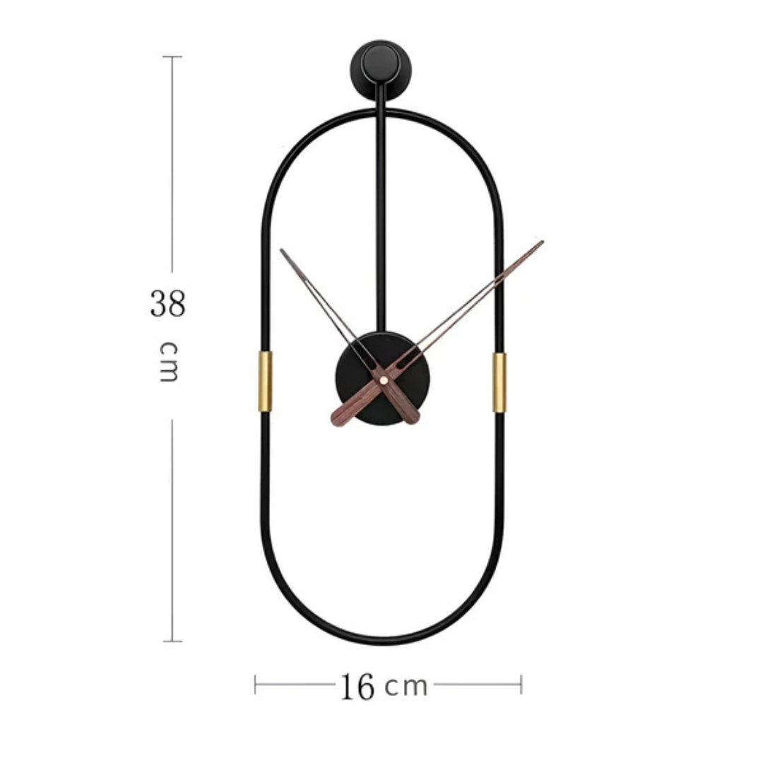 Skanto | Minimalist Stor Veggklokke