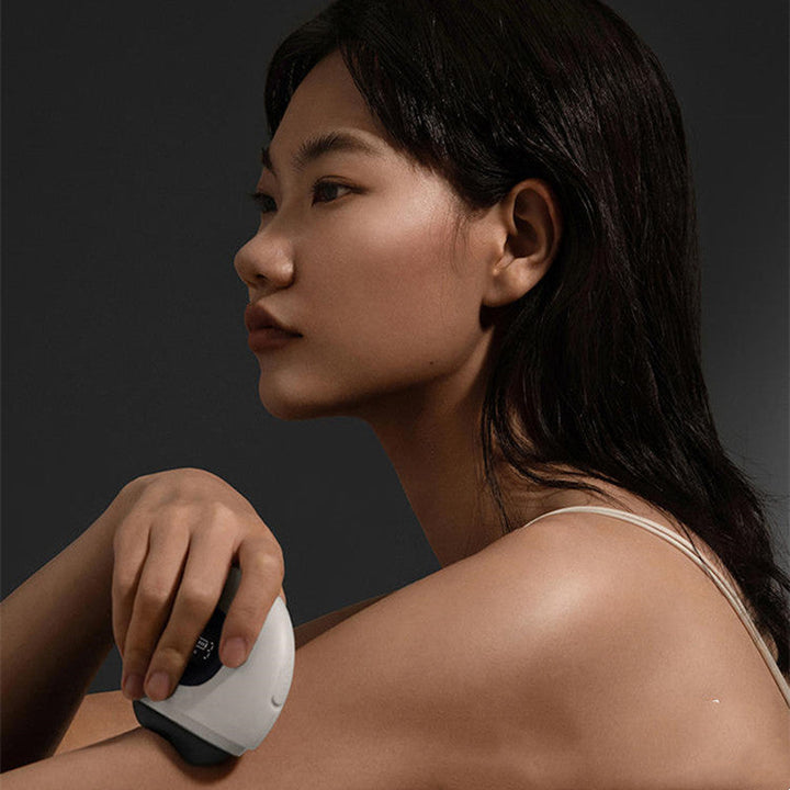 Skanto | Elektrisk Intelligent Ansikts Gua Sha Stein Massasjertang