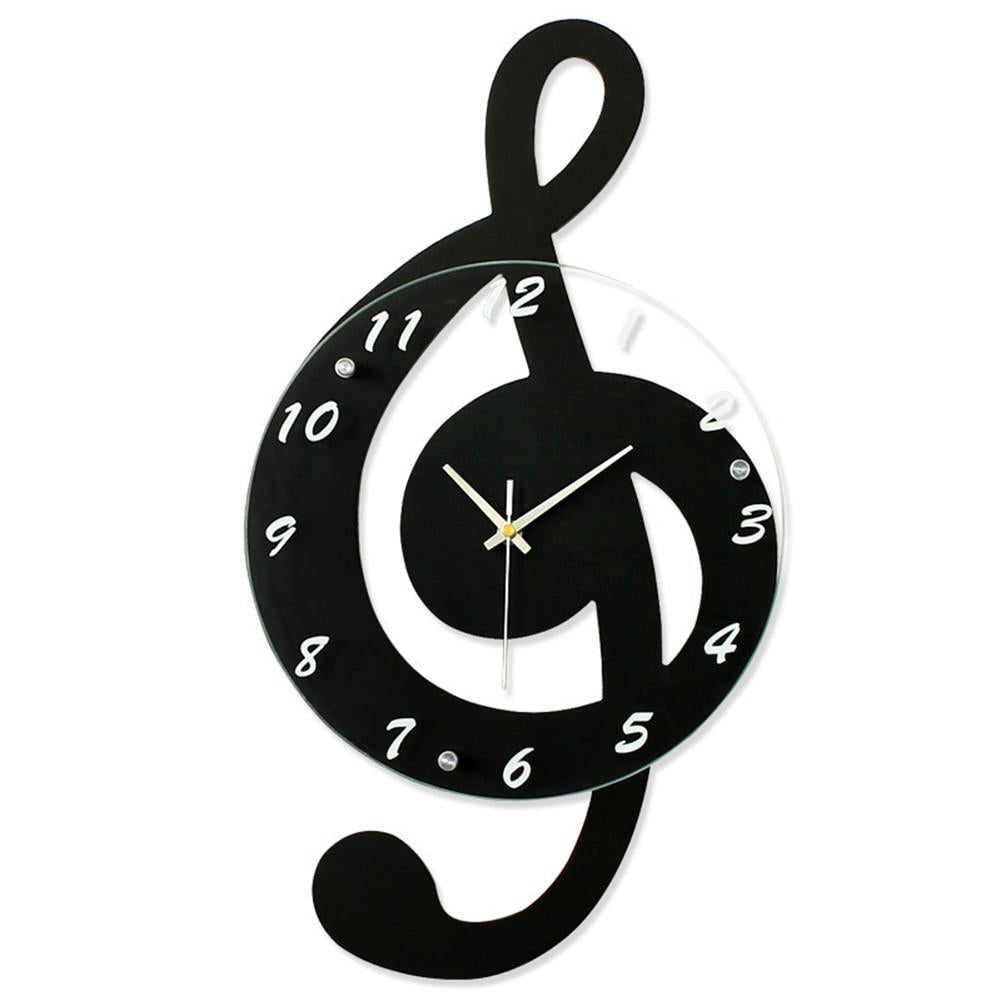 Skanto | TuneClock - G-Clef Musikk Vegg Ur