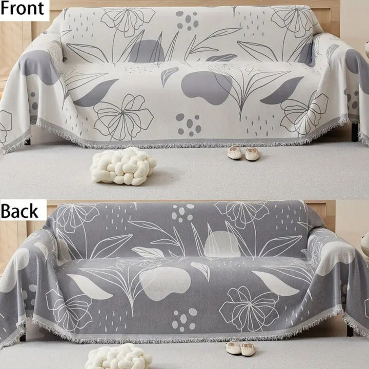 Skanto | Floral Essence Chenille Sofa Wrap