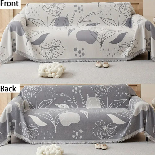 Skanto | Floral Essence Chenille Sofa Wrap