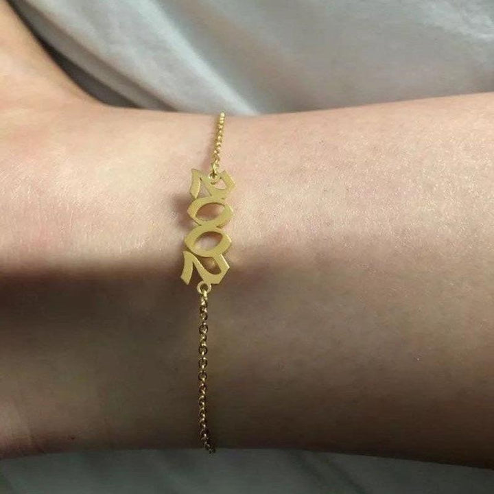 Skanto | Rustfritt Stål Vintage Ankelarmbånd