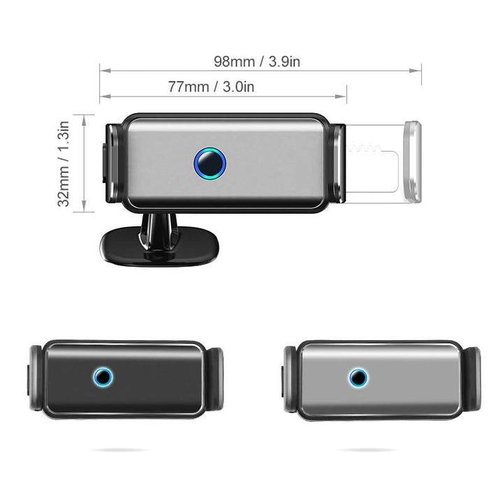 Adaptiv telefonholder med 360-graders rotasjon | Skanto