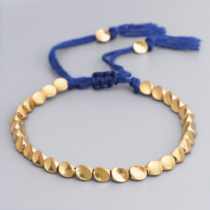 Skanto | Formet Kobber Perle Armbånd