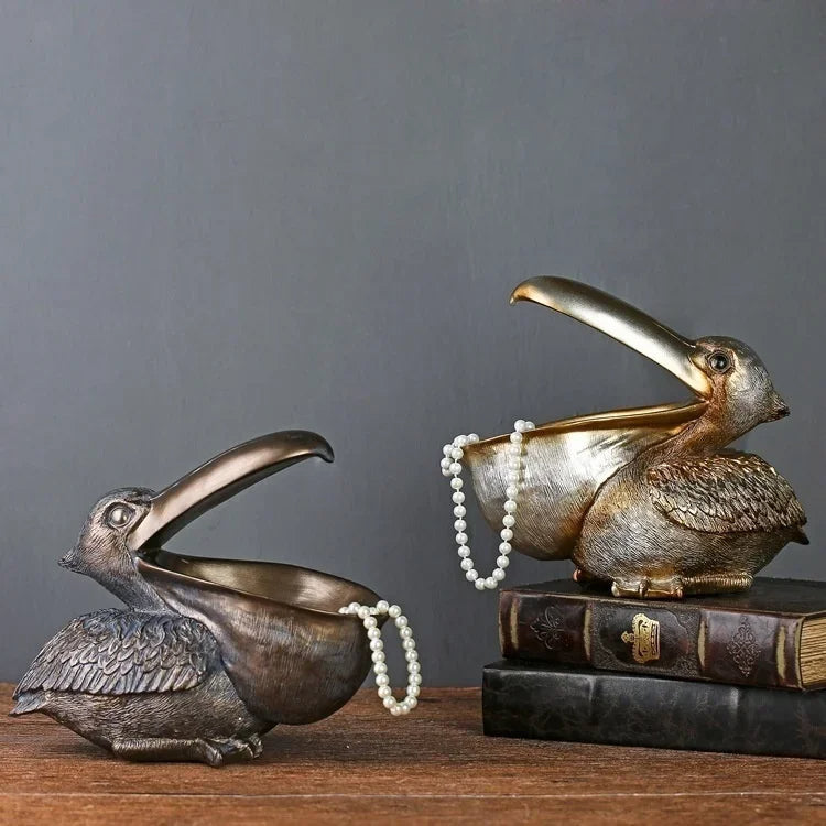 PelicanStyle Organizer – Dekorativ lagringsfigur for nøkler og tilbehør | Skanto