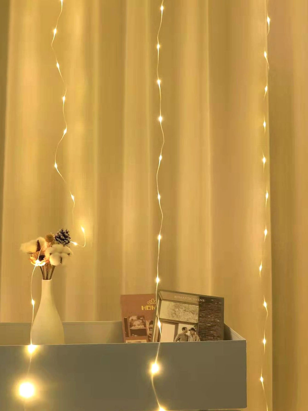 Skanto | 120 LED 2 x 2M Gardin Lyslenker - Ny Belysning