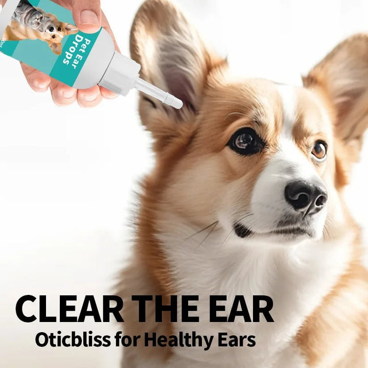 Natural Dog Ear Cleaning Drops Skanto