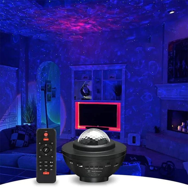 USB-Bluetooth-Musikk Stjerneprosjektor Lys | Skanto