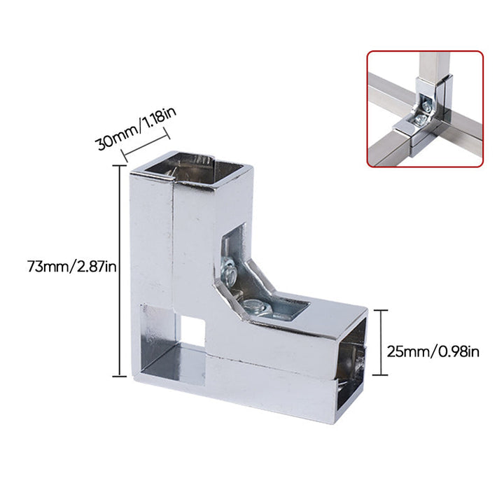 Square Tube Connector | Skanto