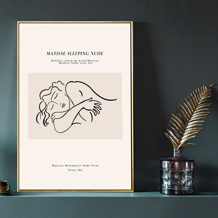 Europeisk vintage renessanse - lerret veggkunst maleri