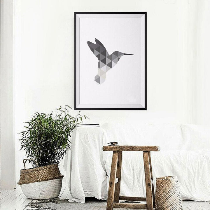 Nordisk kolibri – lerretbilde