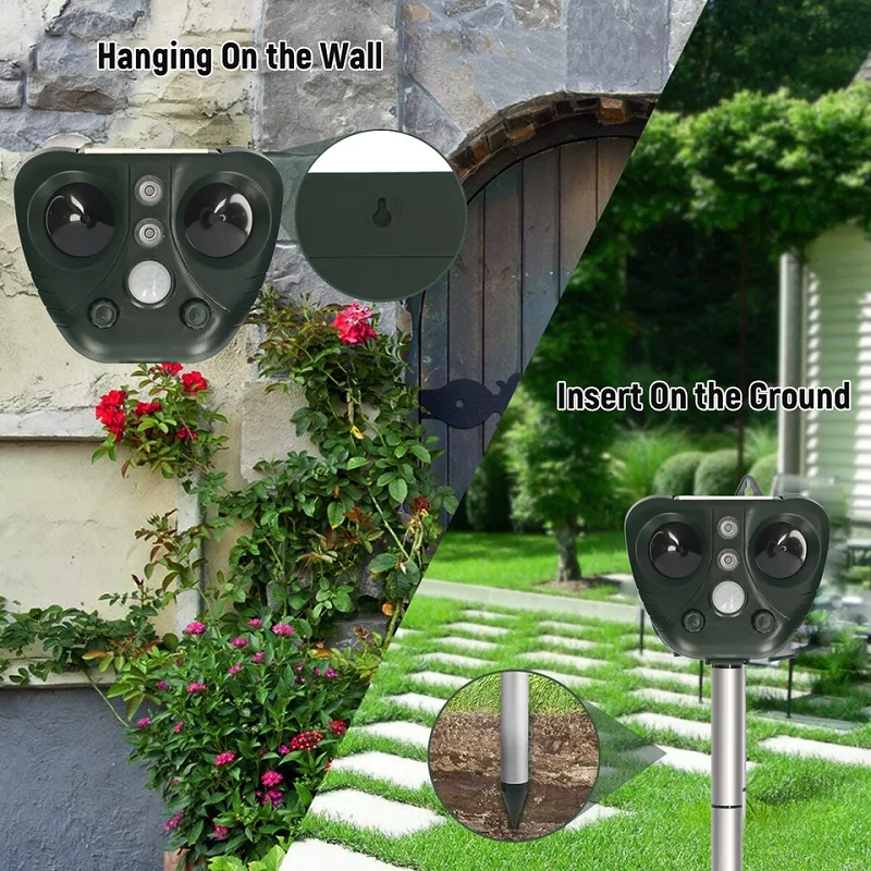 Skanto | Ultrasonic Bird Repeller, Solar Powered