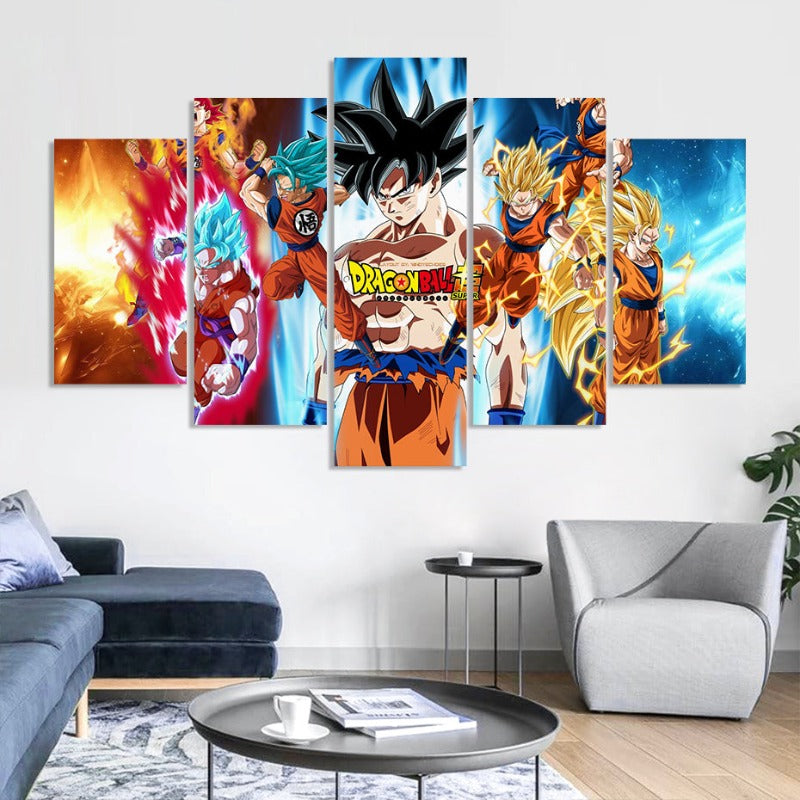 Super Dragon Ball Z - Lerretsbilde