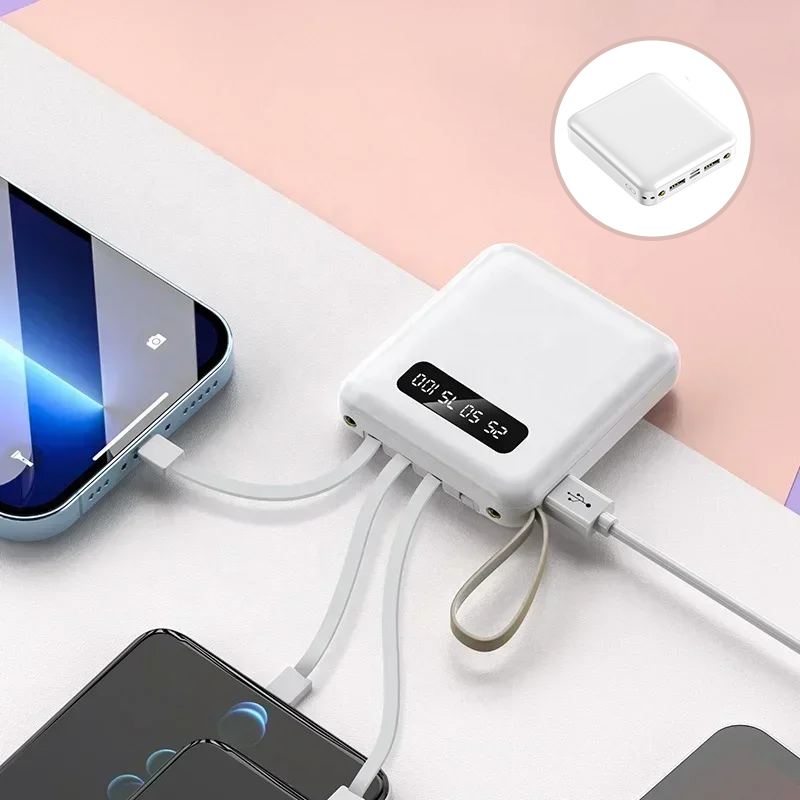 Skanto | 4-i-1 Power Bank Hurtigladning