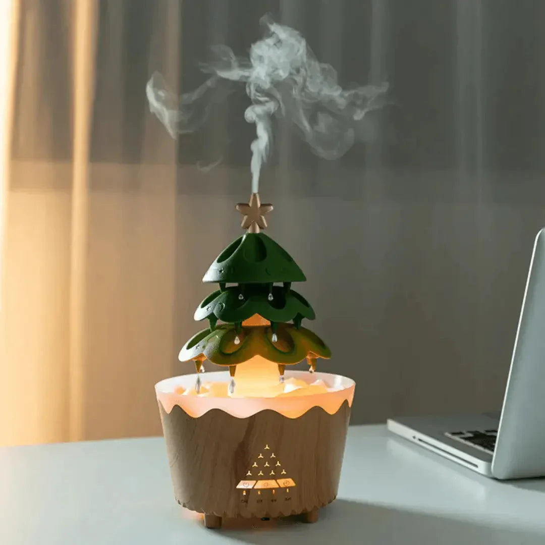 Skanto | Juletre Aroma Diffuser med LED-belysning for festlig avslapning