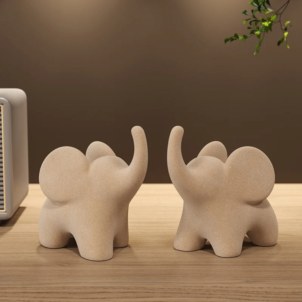 Elephant Accent Figurines | Skanto