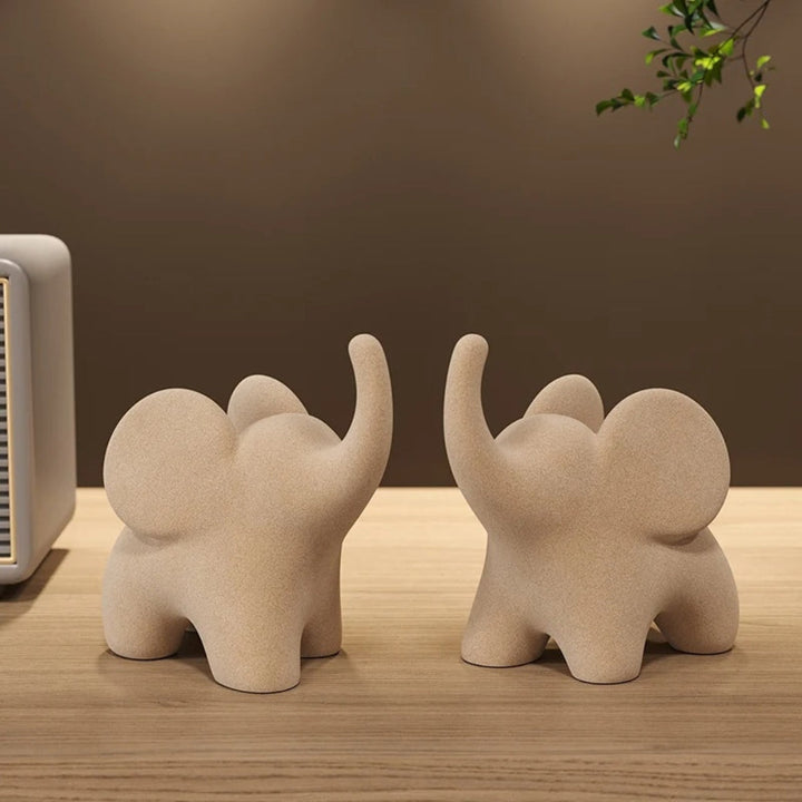 Elephant Accent Figurines | Skanto