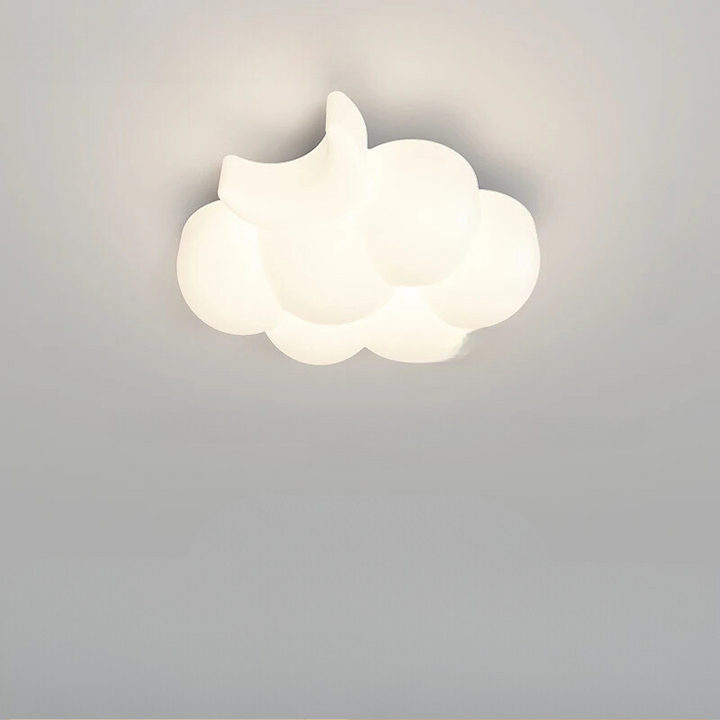 WhiteCloud Lampe – Stilren LED Veggbelysning for Barn Skanto