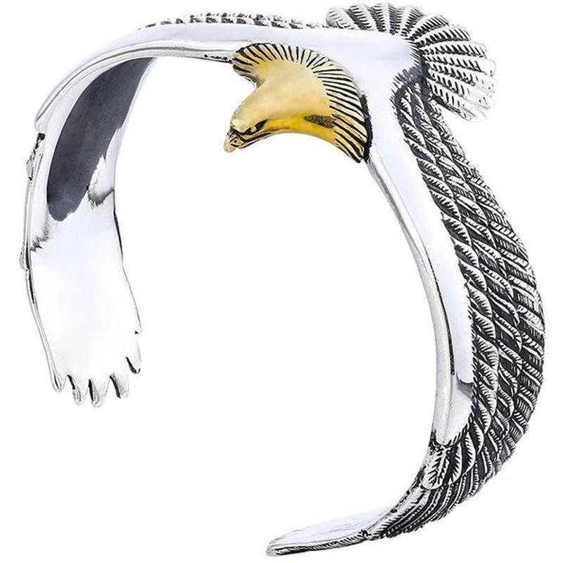 Skanto | Sølv ørn armbånd