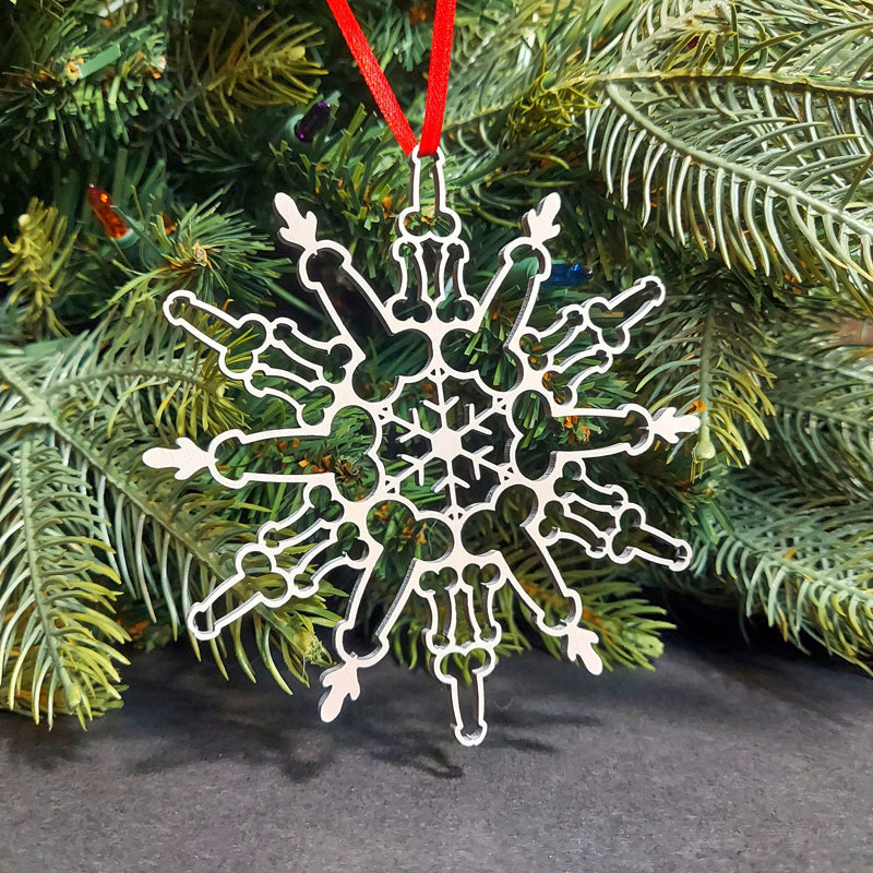 Skanto | Morsomme Snøfnugg Ornamenter