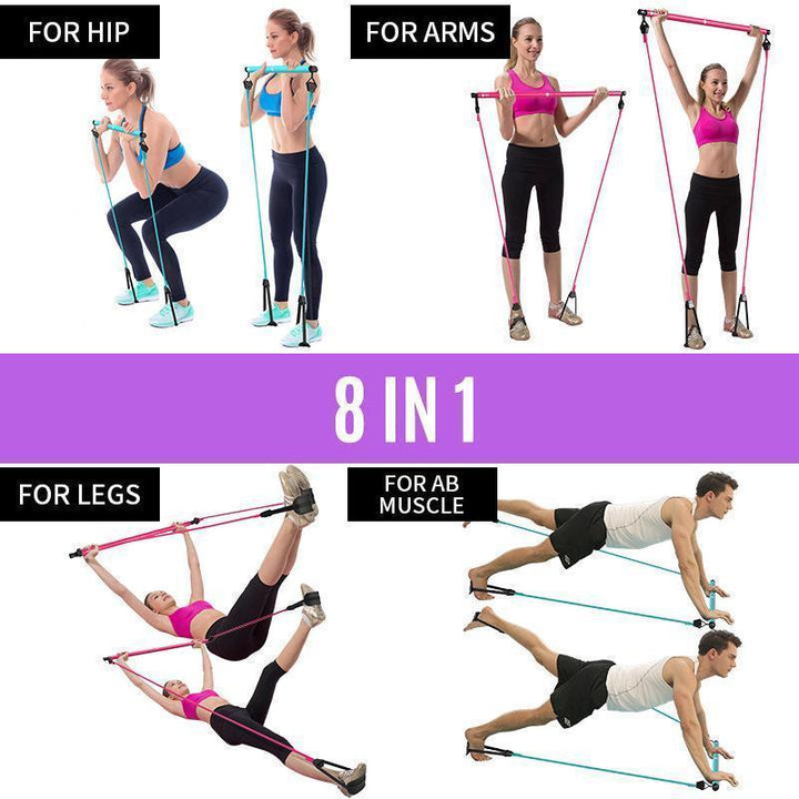 Skanto | Bærbar Pilates Bar Sett