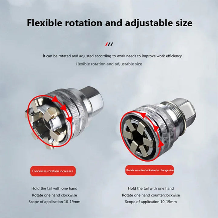 Skanto | Elektrisk Drill Magisk Universalsocket